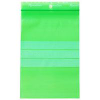 Recycled zip bags - Green 100 µm - Manutan