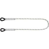 Braided rope single-leg lanyard - Kratos Safety