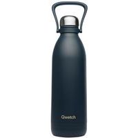 Matt carbon grey insulated bottle, 1.5 l - Qwetch