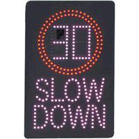 LED National Speed Limit Reminder Signs - Solar or Battery or Mains