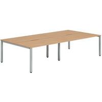 4-Person Office Desk - Work Bench - Modular Design - 73cm High