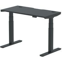 Electric Height Adjustable Desk - Black Tops - Sit/Stand Desks - Air
