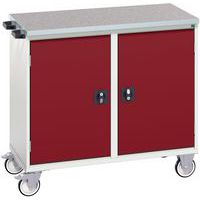 Bott Verso 2 Shelf Mobile Tool Storage Cabinet 980x1050x600mm