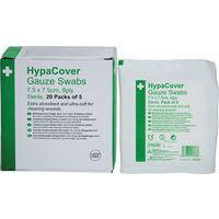 8 Ply Cotton Gauze Swabs - Safety First Aid - HypaCover