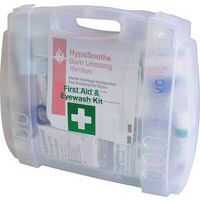 Small British Standard Safety First Aid Kit With Eye Wash Kit
