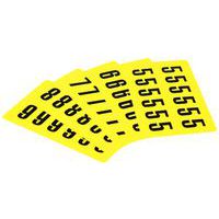 Self-Adhesive Number Labels - A To Z - Location Marker Signs - Manutan ...