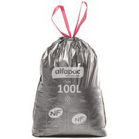 Bin bag with drawstring handles - Lightweight or heavy waste - 30 to 100 l