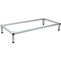 Plastic Locker Triple Stand - 150x960x460mm - School/Gym - Elite
