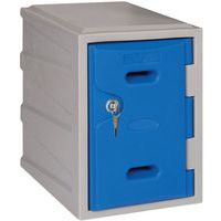 Small Plastic Dry Area Locker - Various Colours - Coin Lock - Elite