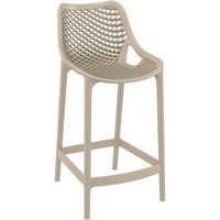 Air Bar Stool – Weather-Resistant, Stackable, Multiple Colours - Zap