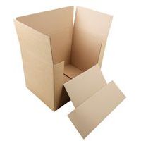 Impact-resistant crate-container for pallets - Double wall - Manutan Expert
