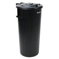 Plastic Outdoor Waste Bin - Hinged Lid - 60 & 100 Litre - Manutan Expert