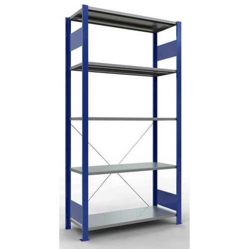 Lightweight Easy-Fix shelving - Epoxy finish - Schulte
