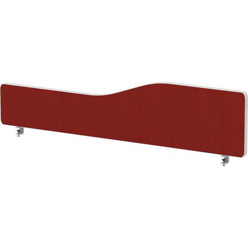 Manutan Screen Office Desk Screen/Divider - Wave Design - Various Colours - Impulse+ ...