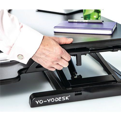 Sit-Stand Small Desk Converter - Home/Office Desk Riser - Yo-Yo 80-S ...
