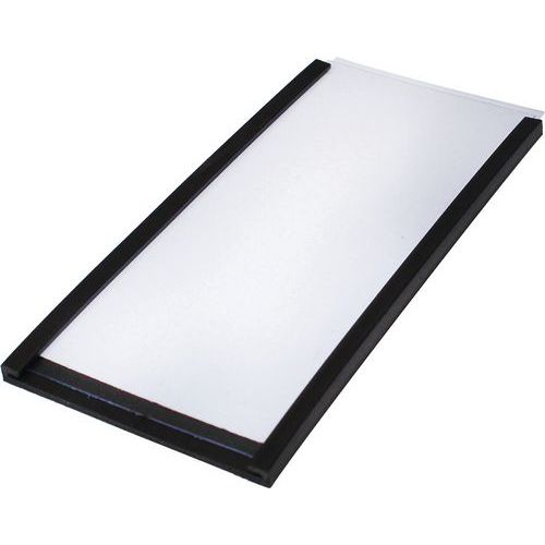 Label Holders Signs & ID 1m Strip Manutan UK