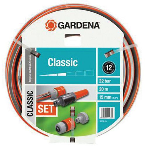 Classic water hose kit - Pressure 22 bars - L 25 m Classic water hose kit - Pressure 22 bars - L 25 m