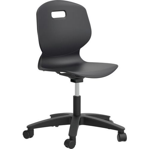 School Chair With Writing Tablet Mobile & Stackable Antimicrobial