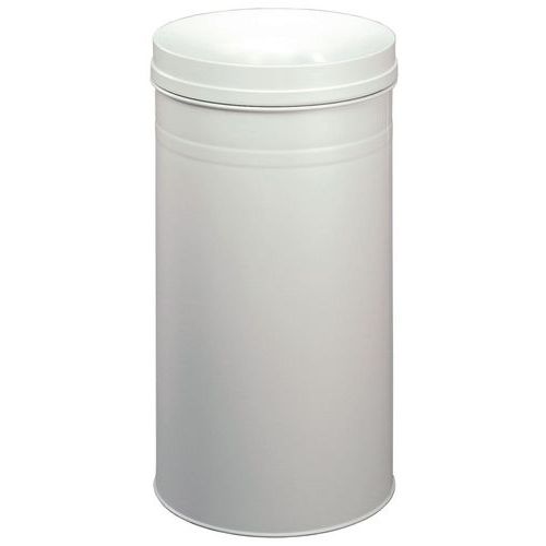 Fireproof metal dustbin 60 l Manutan UK