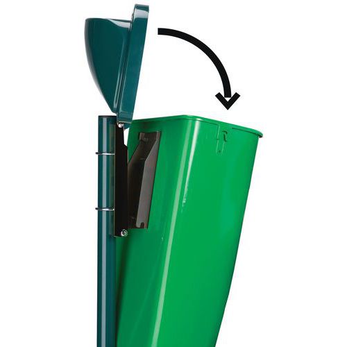 Wall/Post Mounted Litter Bins Recycling & Waste