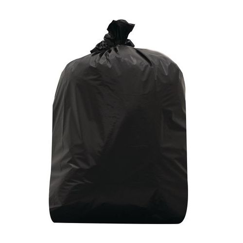 Black bin bags Heavy waste 60 to 130 l Manutan UK