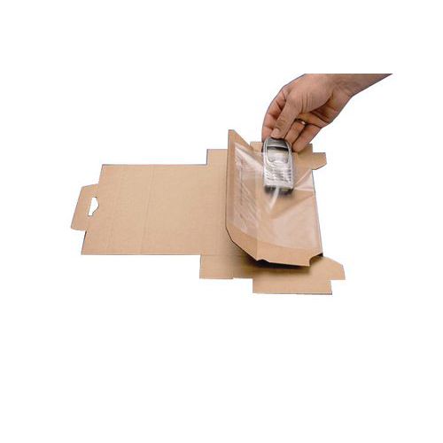 Step 3: Place the object in the plastic pouch Step 3: Place the object in the plastic pouch