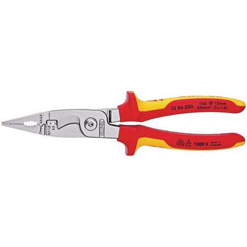 1000 V VDE insulated pliers for electrical work 1000 V VDE insulated pliers for electrical work