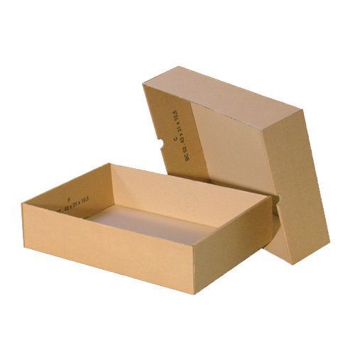 Lidded cardboard box Manutan UK