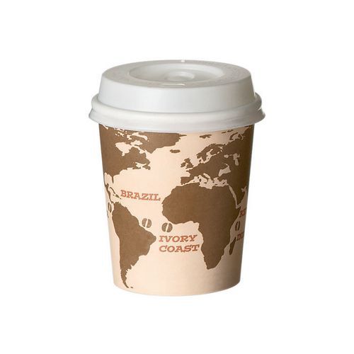 World Map paper cups, 11.5 to 40 cl - Manutan.co.uk