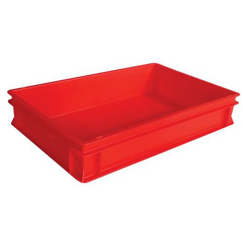RAKO red European standard stackable container - 10 and 21 l RAKO red European standard stackable container - 10 and 21 l