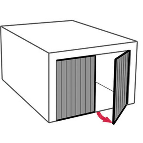 Antitheft device for garage door Manutan UK