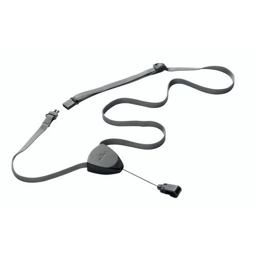 Adjustable textile lanyard Adjustable textile lanyard
