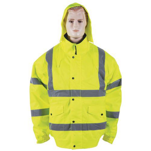 High Visibility Jacket in Yellow - Manutan Expert High Visibility Jacket in Yellow - Manutan Expert