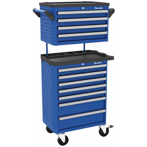7-drawer trolley with 4-drawer top box 7-drawer trolley with 4-drawer top box
