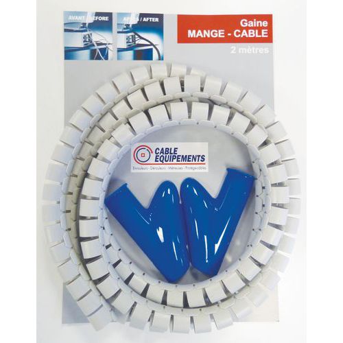 Cable sheath pack - 150 cm - Câble Equipements - Manutan.co.uk