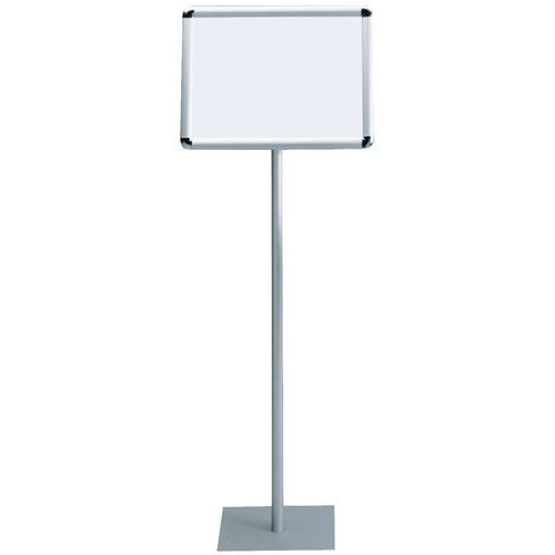 Aluminium information stand