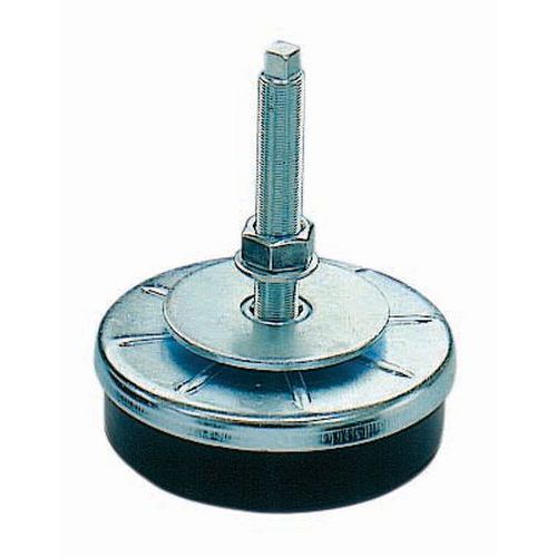 Antivibration support Galvanised steel rod Thread size M16