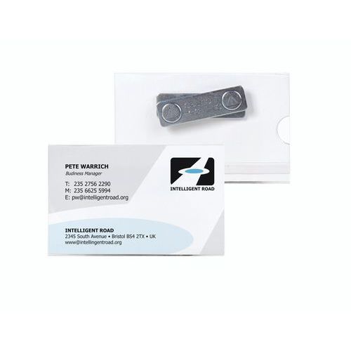 Magnetic badge holder, 57x90 mm Magnetic badge holder, 57x90 mm