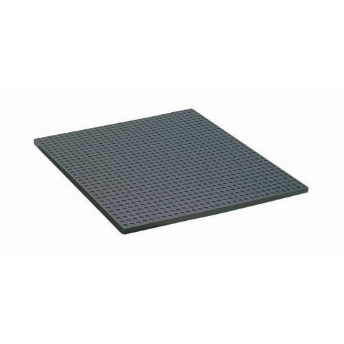 Antivibration mat Black Manutan.co.uk