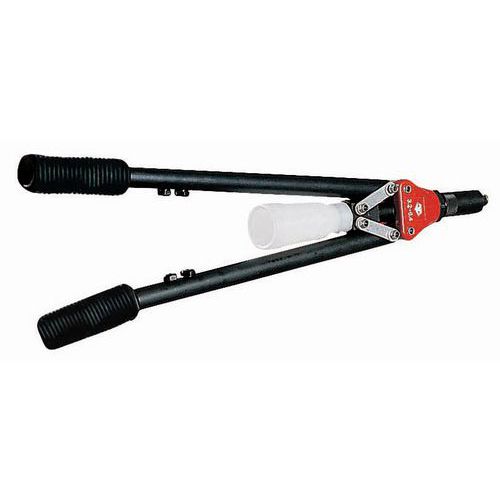 Lever riveting tool GO 849 - For rivets Ø 3.0 to 6.4 mm - Degometal Lever riveting tool GO 849 - For rivets Ø 3.0 to 6.4 mm - Degometal
