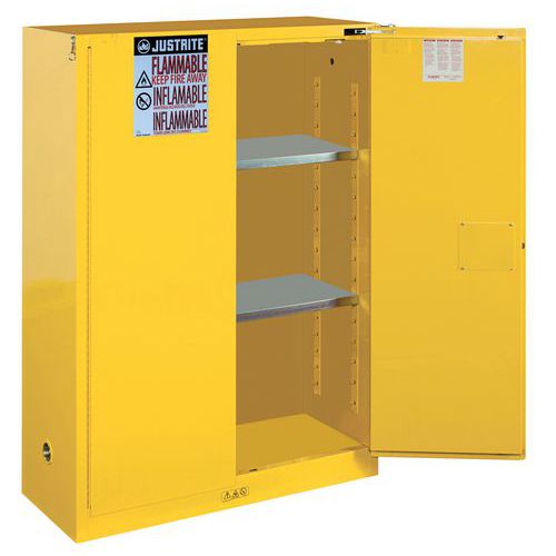Justrite Extra Large Flammable Cosh Cabinet Manutan Uk