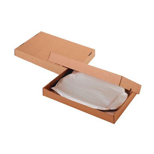 Lidded cardboard box Manutan UK