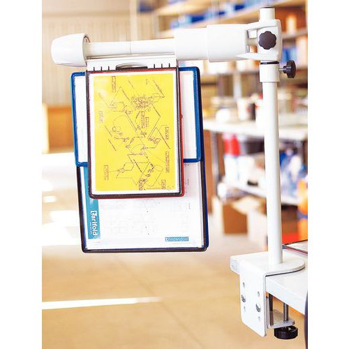 Tarifold Stand Rotor Revo With Desk Clamp Manutan Uk