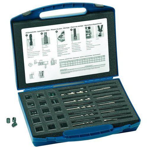 Multidimensional case HELICOIL Plus M5 to M12 Manutan UK