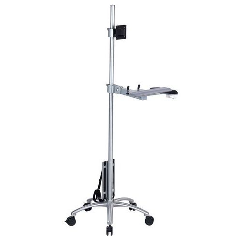 Adjustable and portable computer workstation - Manutan Expert Adjustable and portable computer workstation - Manutan Expert