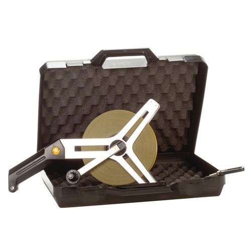 Top Pro steel and polyamide tape measure with a handle - In box Top Pro steel and polyamide tape measure with a handle - In box