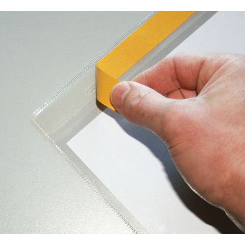Document holders Selfadhesive Manutan UK