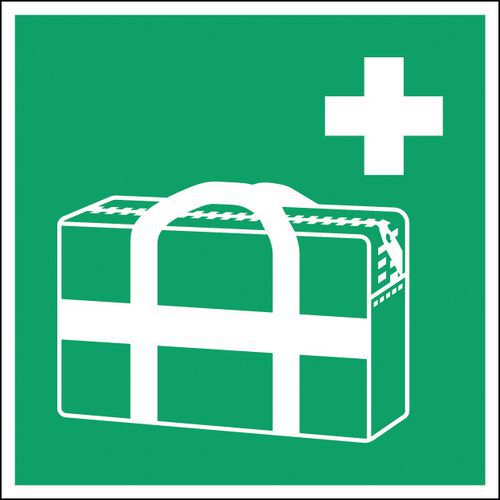 Emergency sign - Medical grab bag - Rigid Emergency sign - Medical grab bag - Rigid