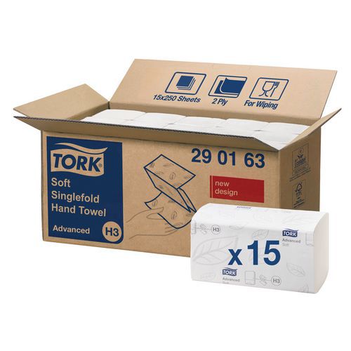 Tork Advanced H3 hand towels - Interlocked