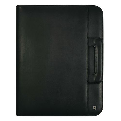 Conference folder with folding handles